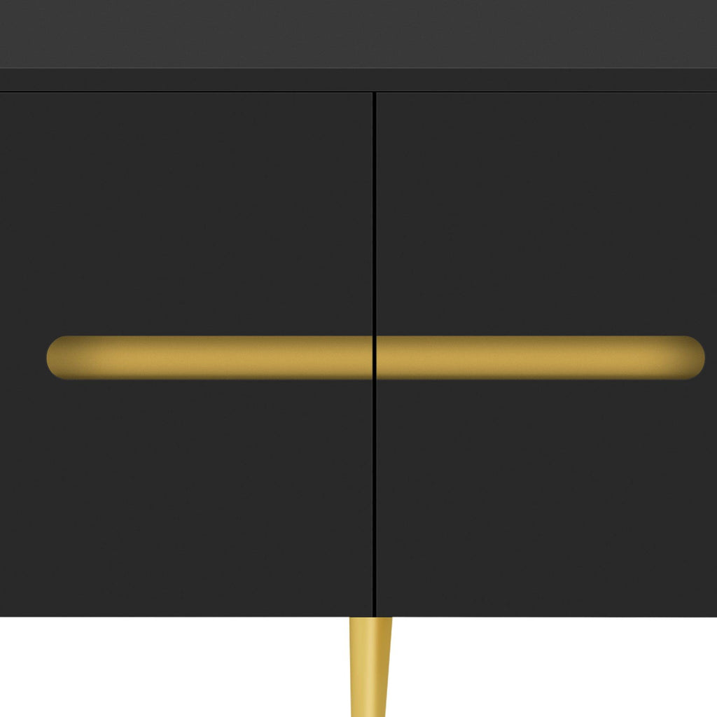 Minimalist TV Stand for 85 Inch TVs - Spacious Media Console.