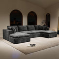 Modular Sectional Sofa Grey - Comfy & Stylish Couch.