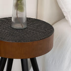 15.7-inch Round Side Table for Compact Spaces.