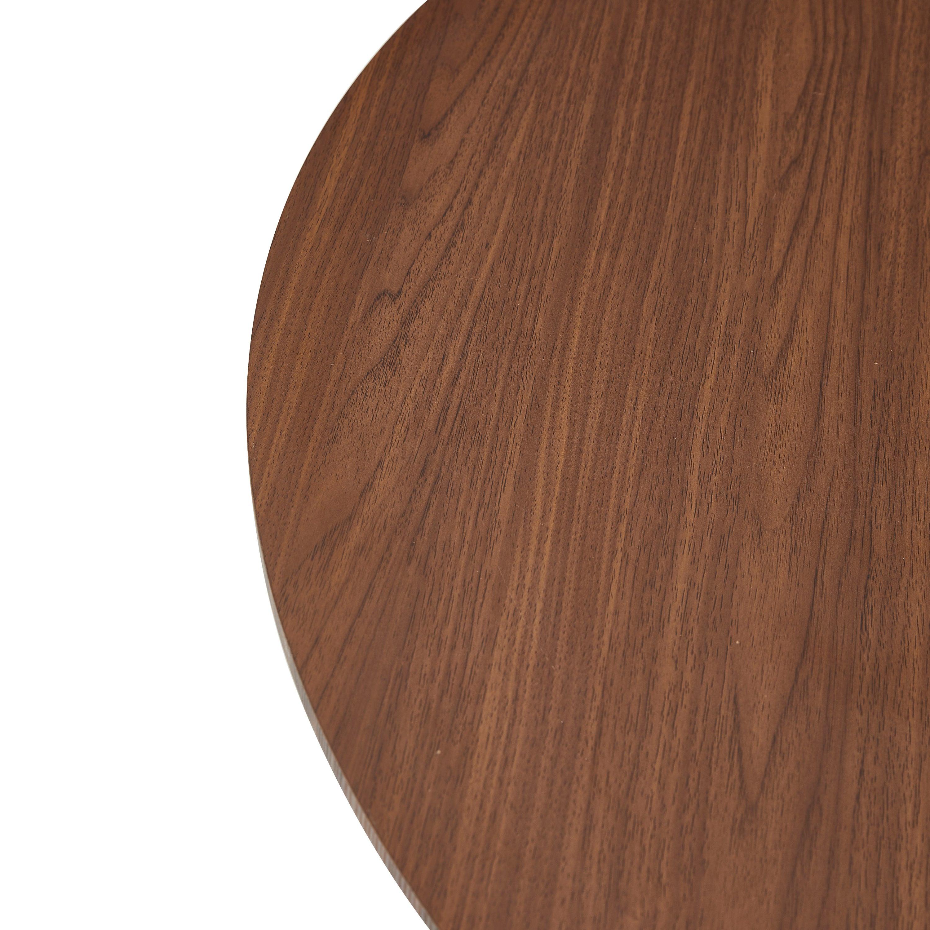 47.25 Inch Round Dining Table for 4-6 People.