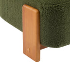 Modern Boucle Lounge Chair for Living Room and Office.