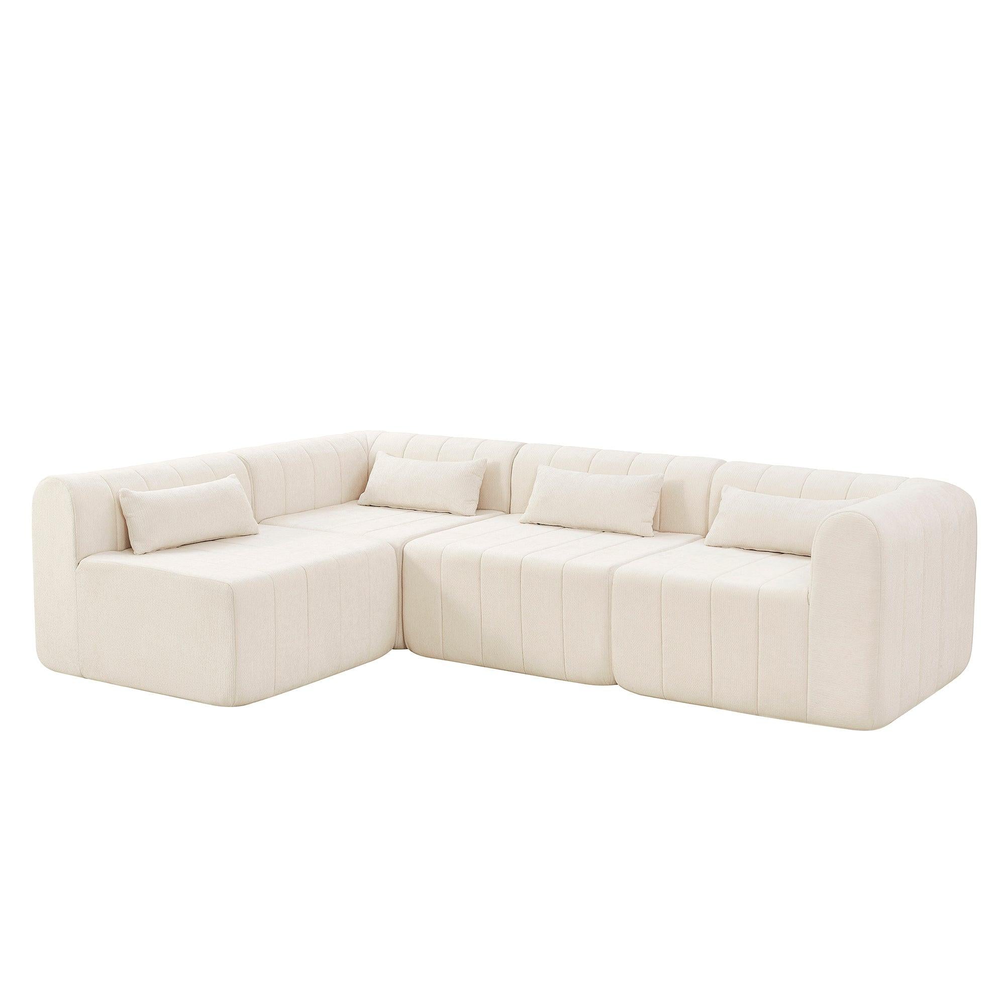 145.5 Inch Modular Sectional Sofa for Living Room.