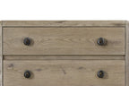 English Knotty Oak Chest with Storage Features.