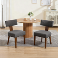 Farmhouse Dining Chairs Set of 2 - Mid-Century Modern Design.