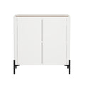 Abbey 32' Accent Cabinet in Maple and Off White