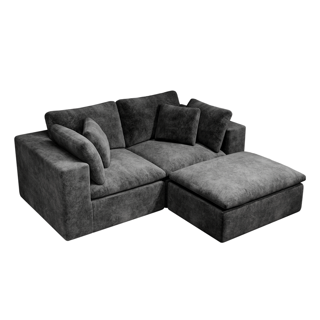 Modular Sectional Sofa - Compressed Couch for Living Room.