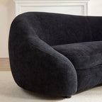 Modern Curved Sofa with Love Heart Design for Living Room.