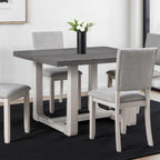 Transitional Dining Table for Stylish Dining Spaces.