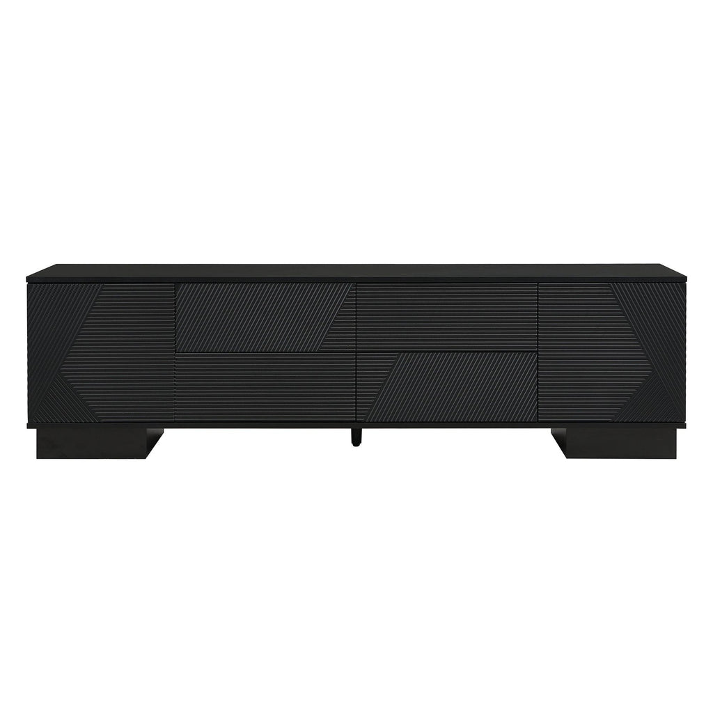 Modern TV Stand for TVs up to 75 Inches with Storage.
