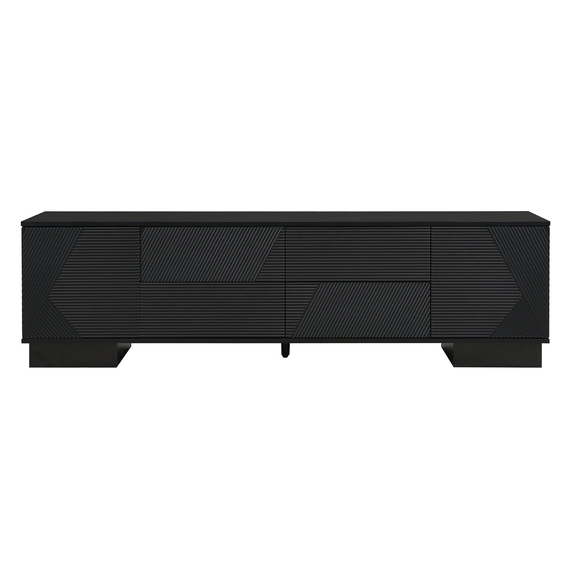Modern TV Stand for TVs up to 75 Inches with Storage.