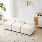 Evelyn 78 in. Modular Sofa Sectional for Living Rooms.