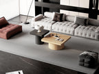 Modern Wood Nesting Coffee Table Set for Living Room.