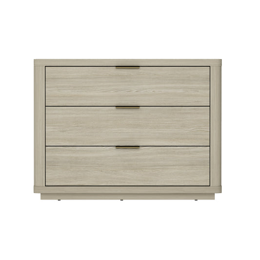 Evelyn 32' Nightstand in Natural (3-Drawer)