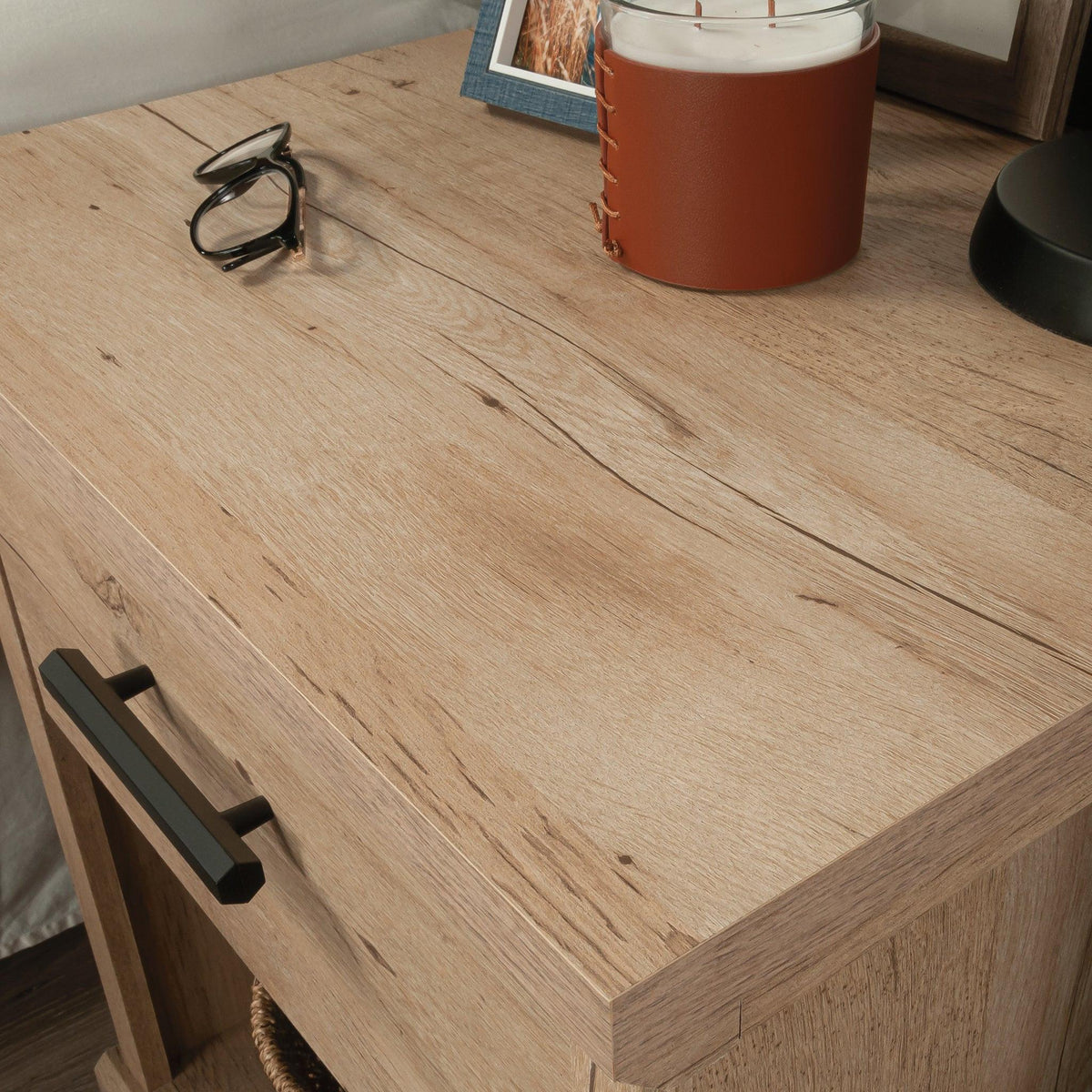 Night Stand, Brown finish.
