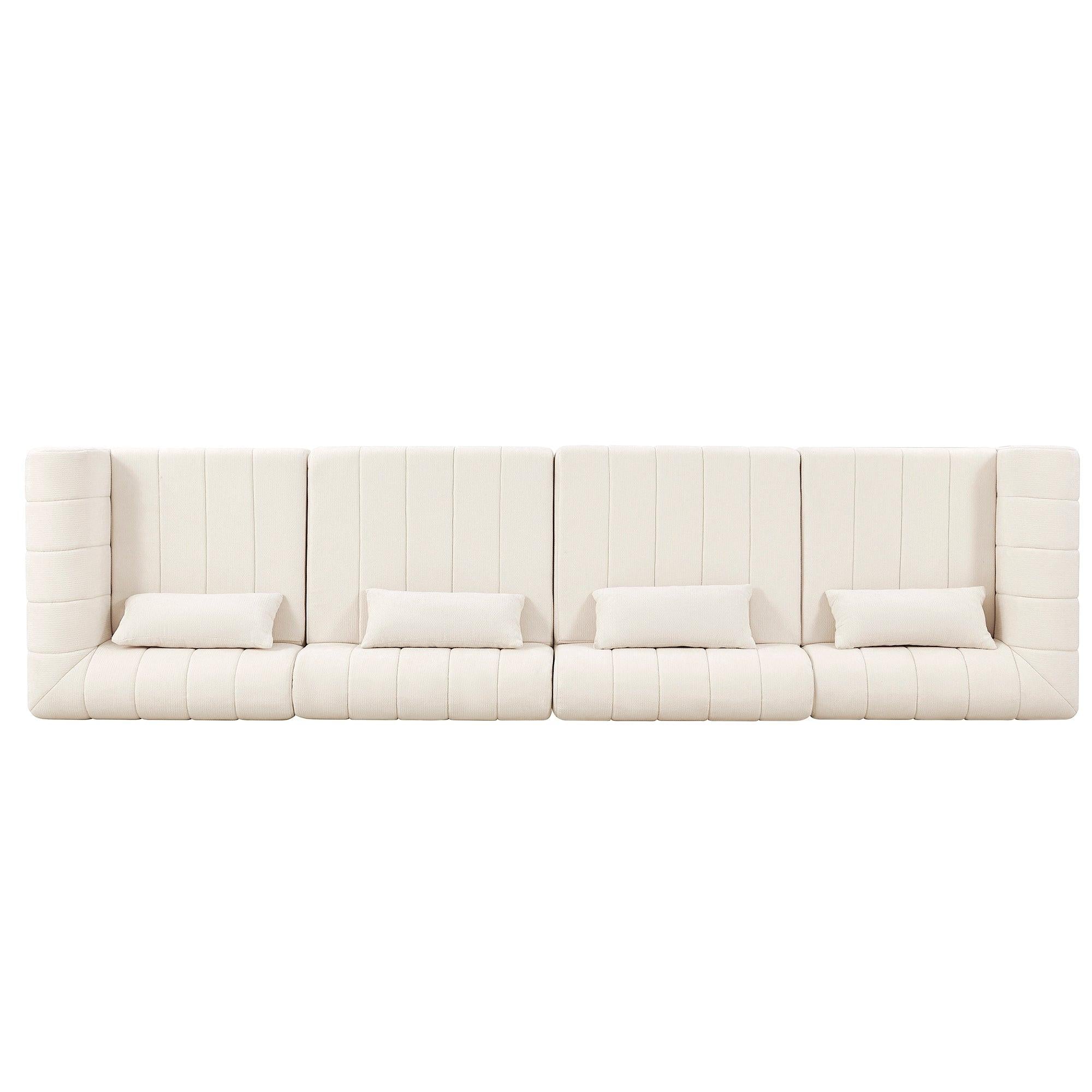 145.5 Inch Modular Sectional Sofa for Living Room.