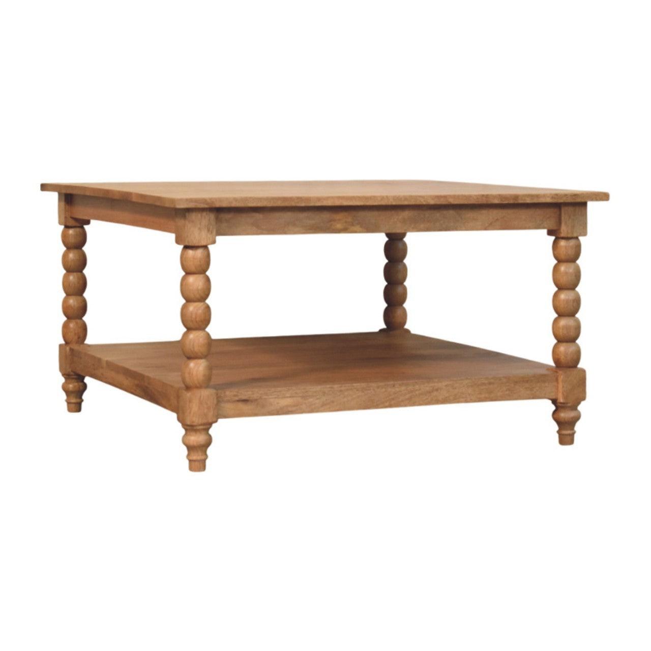 Solid Wood Barclay Teak Coffee Table - Durable Design.