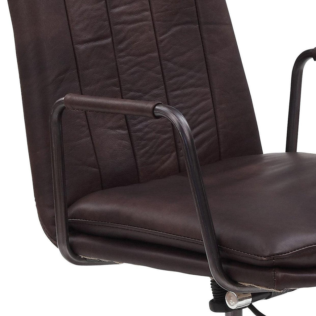 Leather Office Desk Chair - Eclarn Mars Chair.