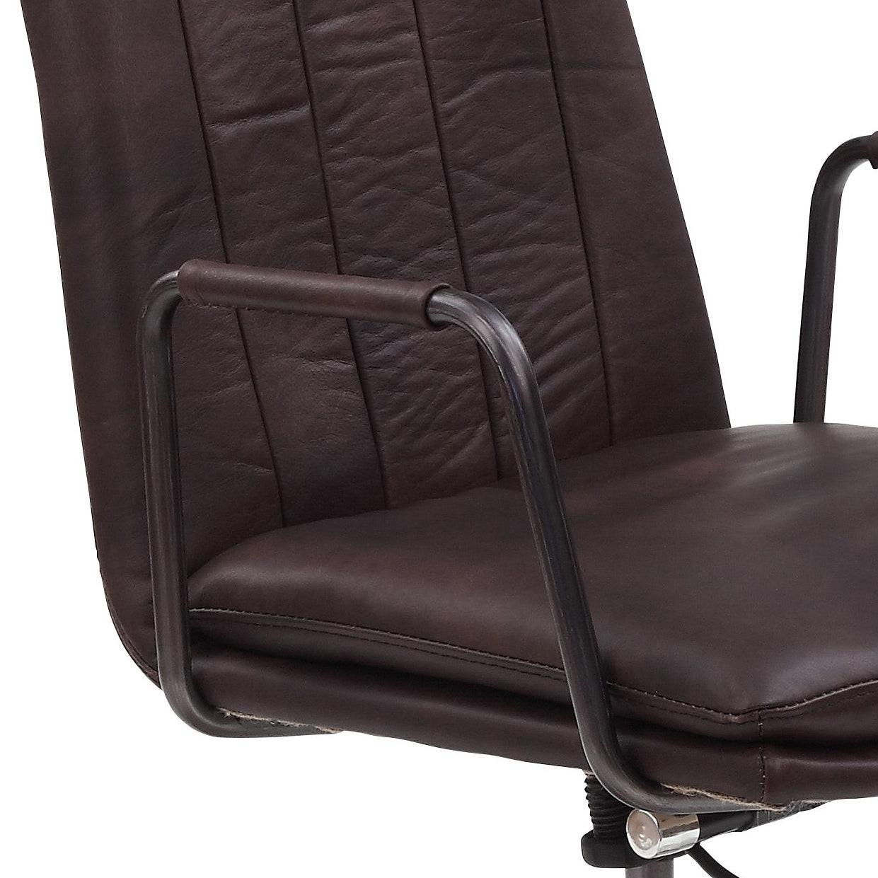 Leather Office Desk Chair - Eclarn Mars Chair.