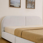 King Size Upholstered Bed Frame - Modern Minimalist Design.