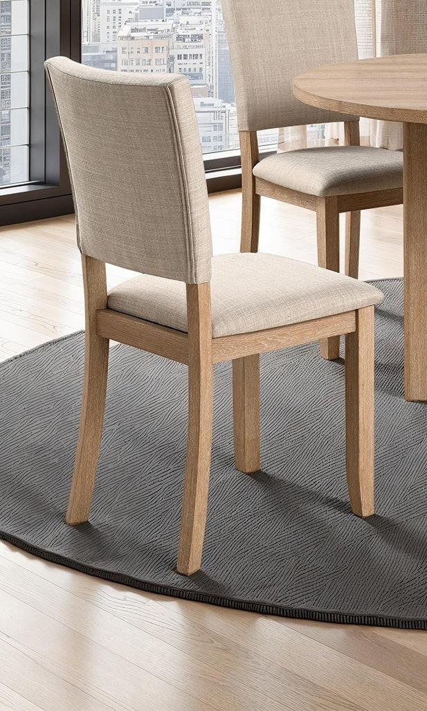 5pc Dining Set Natural Color for Dining Room.