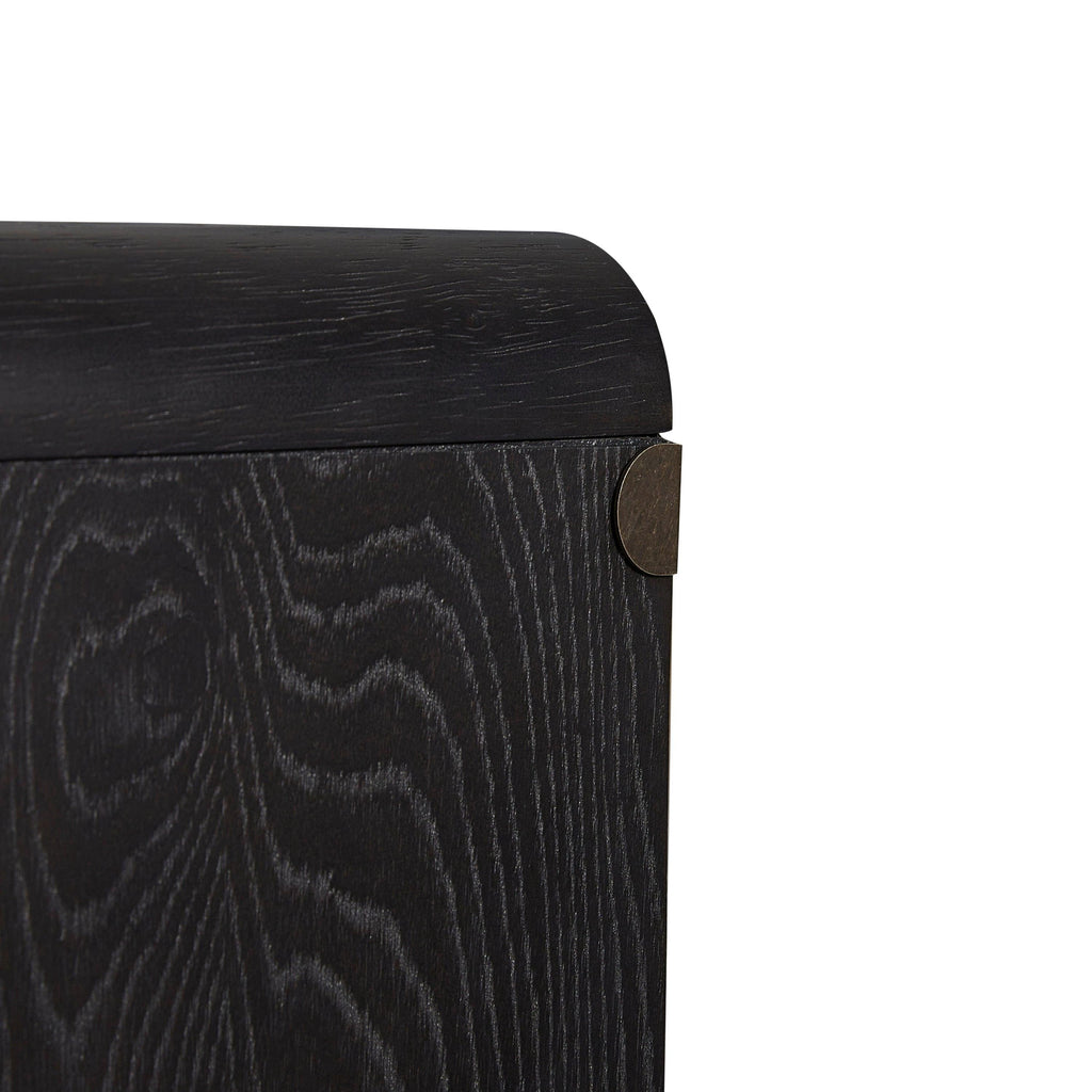 Peppercorn Glass Door Server Furniture.