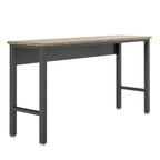 Dark Gray Metal Garage Table | Durable Workspace Solution.
