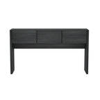 Linda Console Table in Charcoal Gray