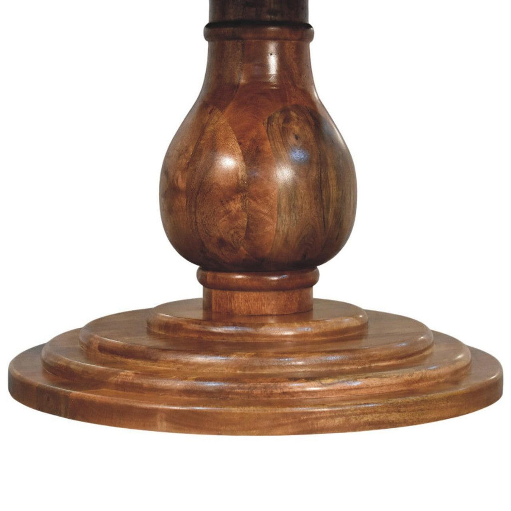 Solid Wood Round Dining Table - Belmont by Artisan Furniture.