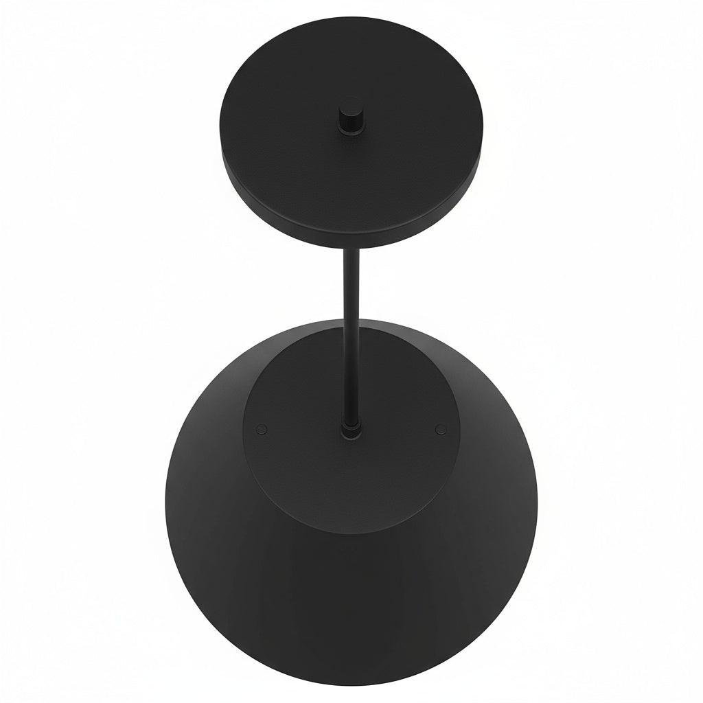 16 inch Diameter Integrated LED Black Pendant.