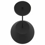 16 inch Diameter Integrated LED Black Pendant.