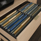 Credenza for TVs up to 46 inches with Concealed Storage.