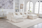 Oversized Modular Sectional Sofa with Wide & Deep Seat.