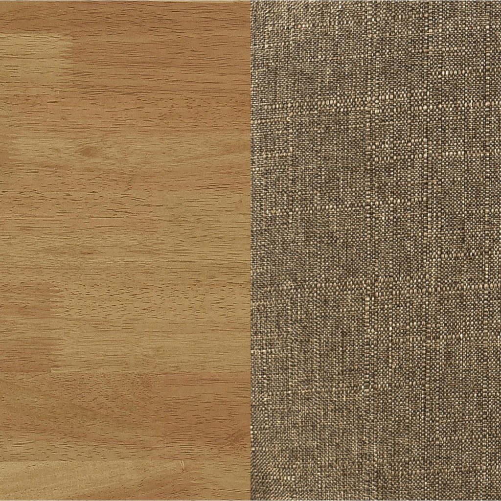 Round Dining Set in Walnut with Rubberwood Chairs.