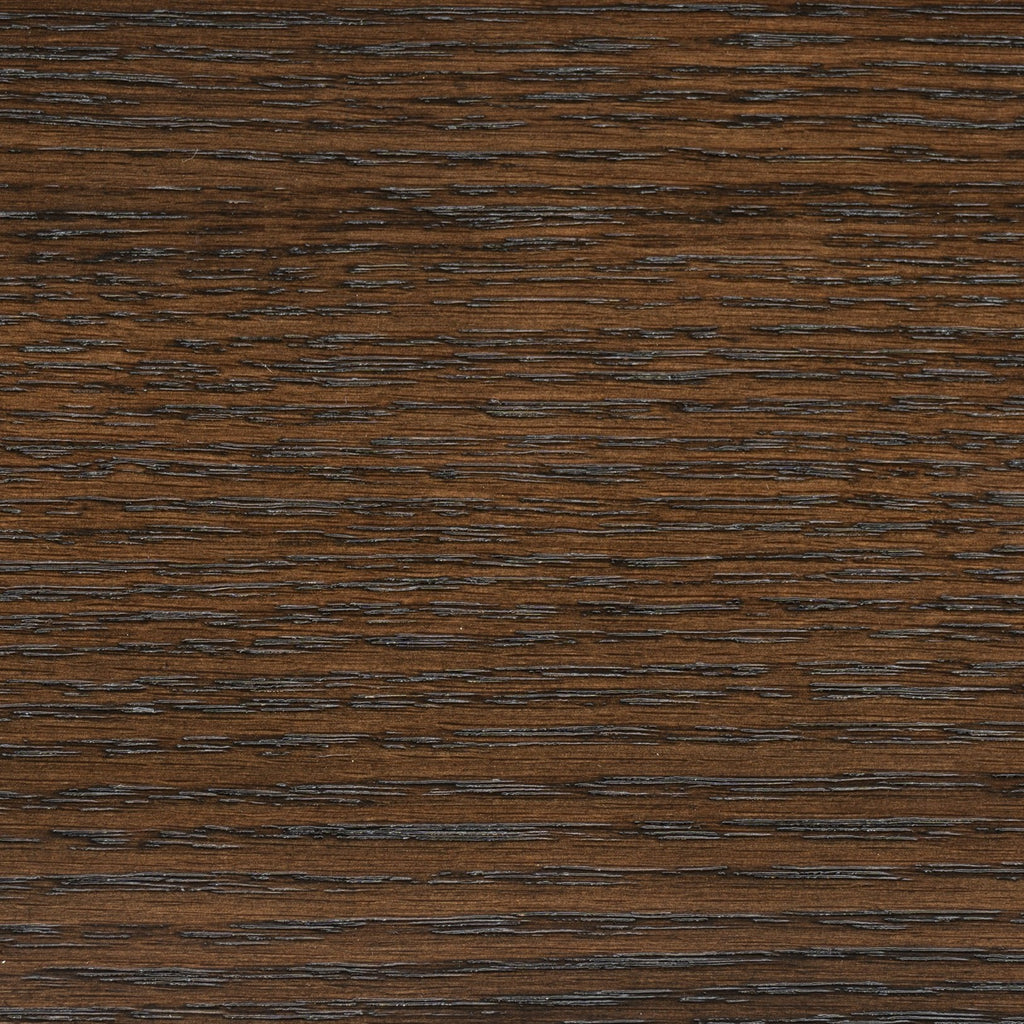 Close-up of Morocco Brown wood grain finish used in the Mid-Century Modern Coffee Table, showcasing texture and color detail.