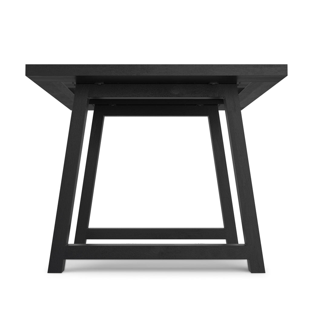 Whitley Black Wooden Dining Table.