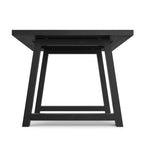 Whitley Black Wooden Dining Table.