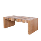 Modern Rustic Coffee Table – 48.2' Rectangular Center Table for Living Room.