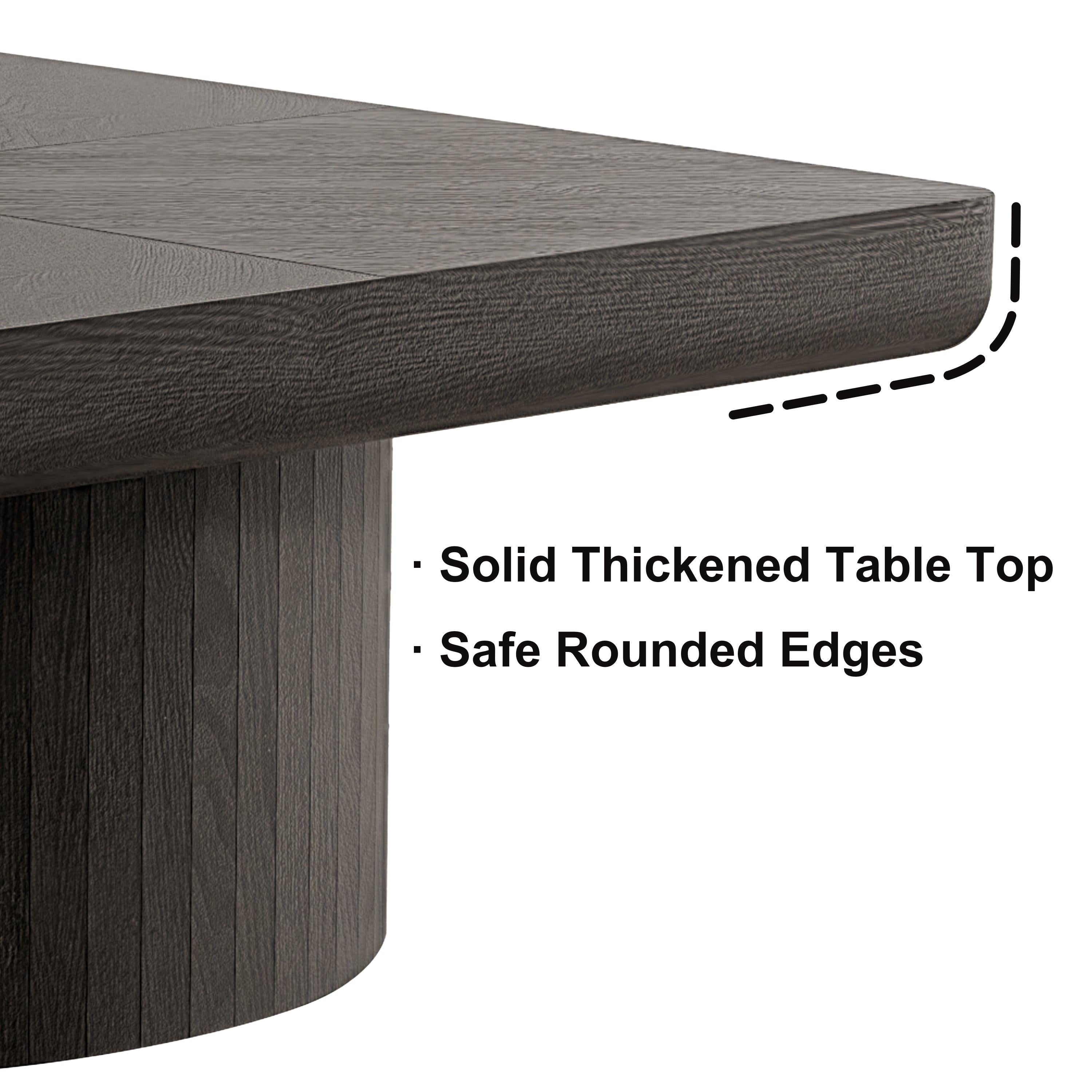 Modern Wood Nesting Coffee Table Set for Versatile Spaces.