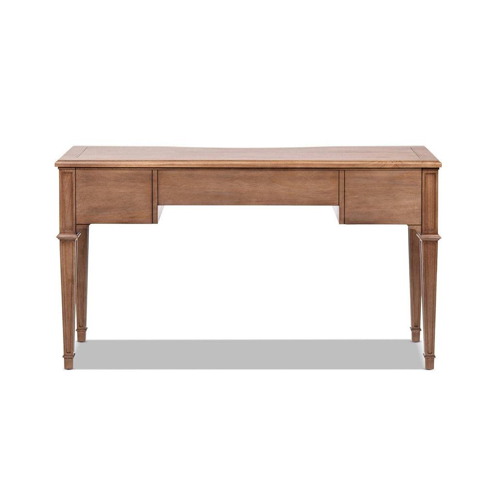 Dauphin 55' Executive Desk Rubber Wood with 3 Drawers.