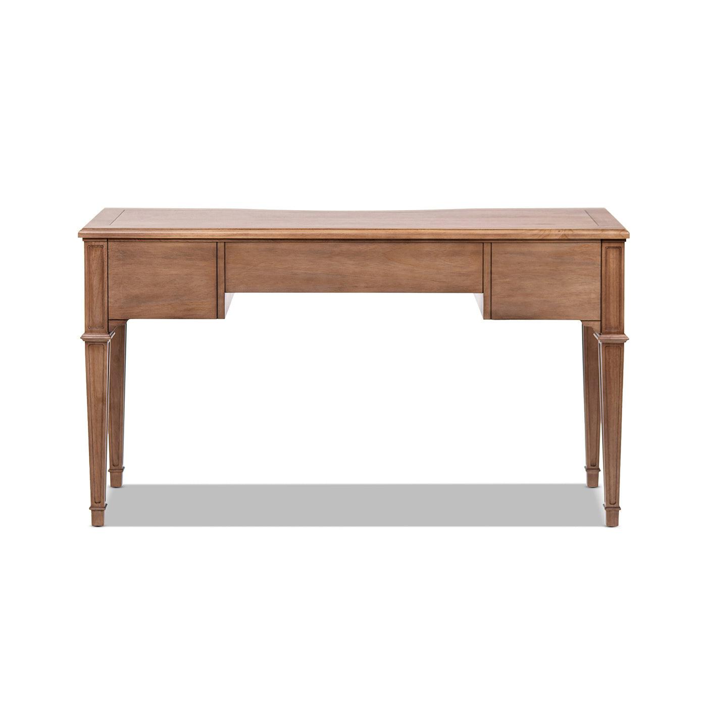 Dauphin 55' Executive Desk Rubber Wood with 3 Drawers.