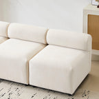 Evelyn 78 in. Modular Sofa Sectional for Living Rooms.