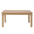 6-Piece Modern Dining Set, Rectangle Kitchen Table with 4 Upholstered Chairs & Bench, Ideal for Dining Room and Living Room, (Easy Assembly, Space Saving)