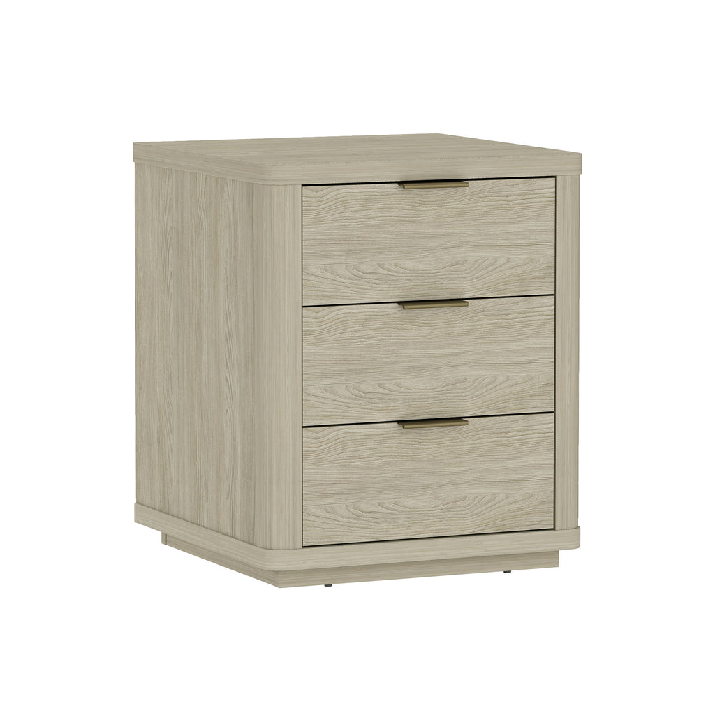 Evelyn 20' Nightstand in Natural (3-Drawer)