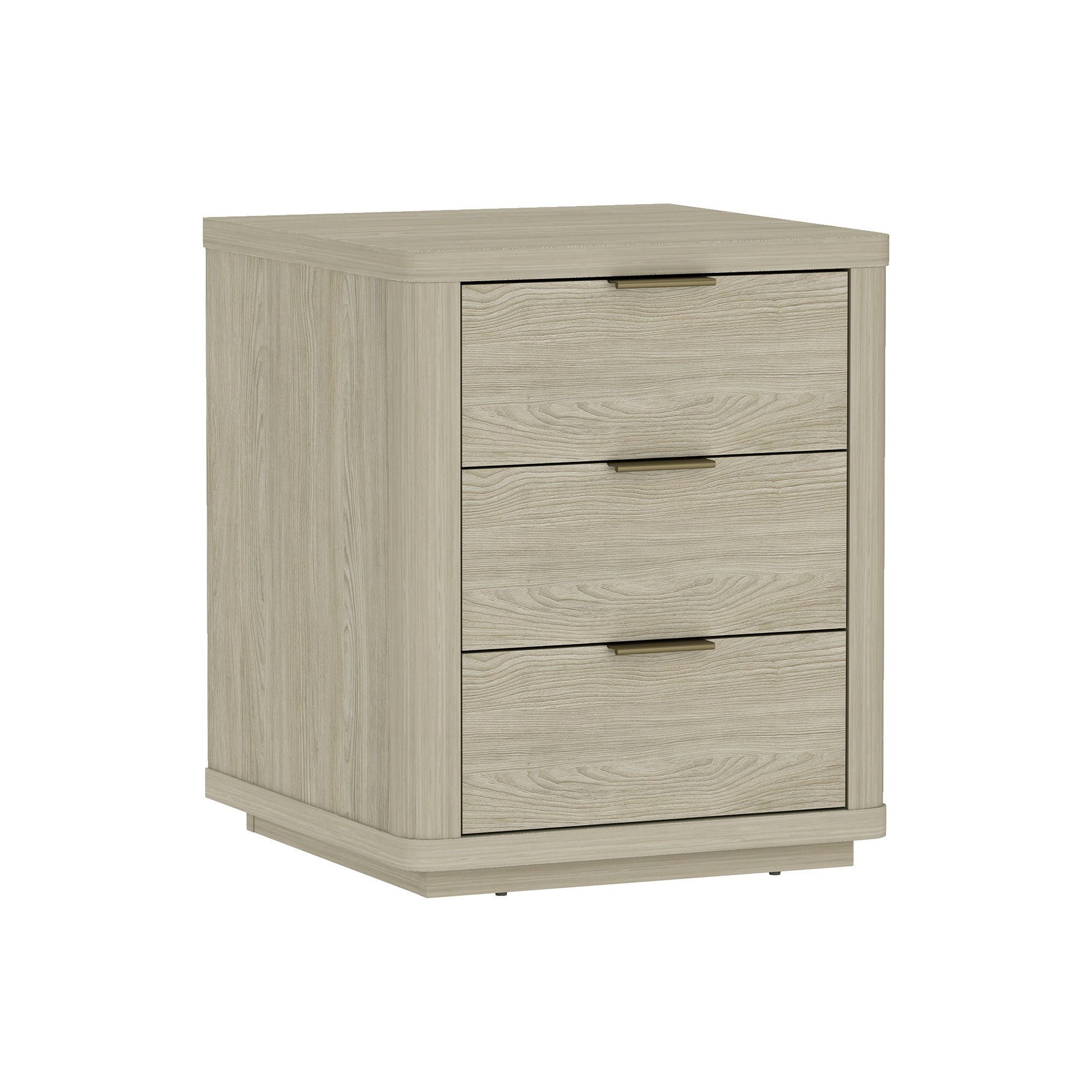 Evelyn 20' Nightstand in Natural (3-Drawer)