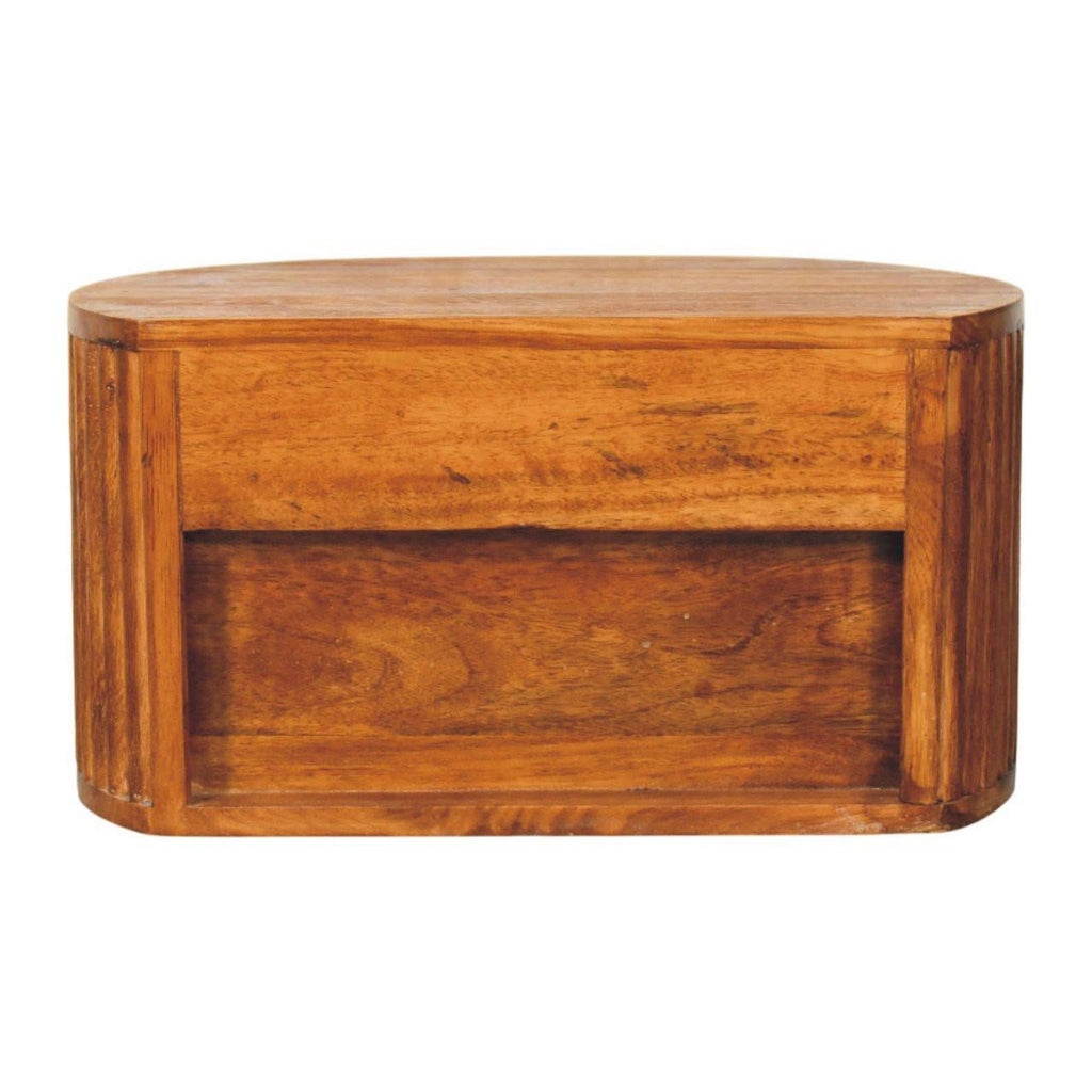 Artisan Furniture Solid Wood Nightstand for Bedrooms.