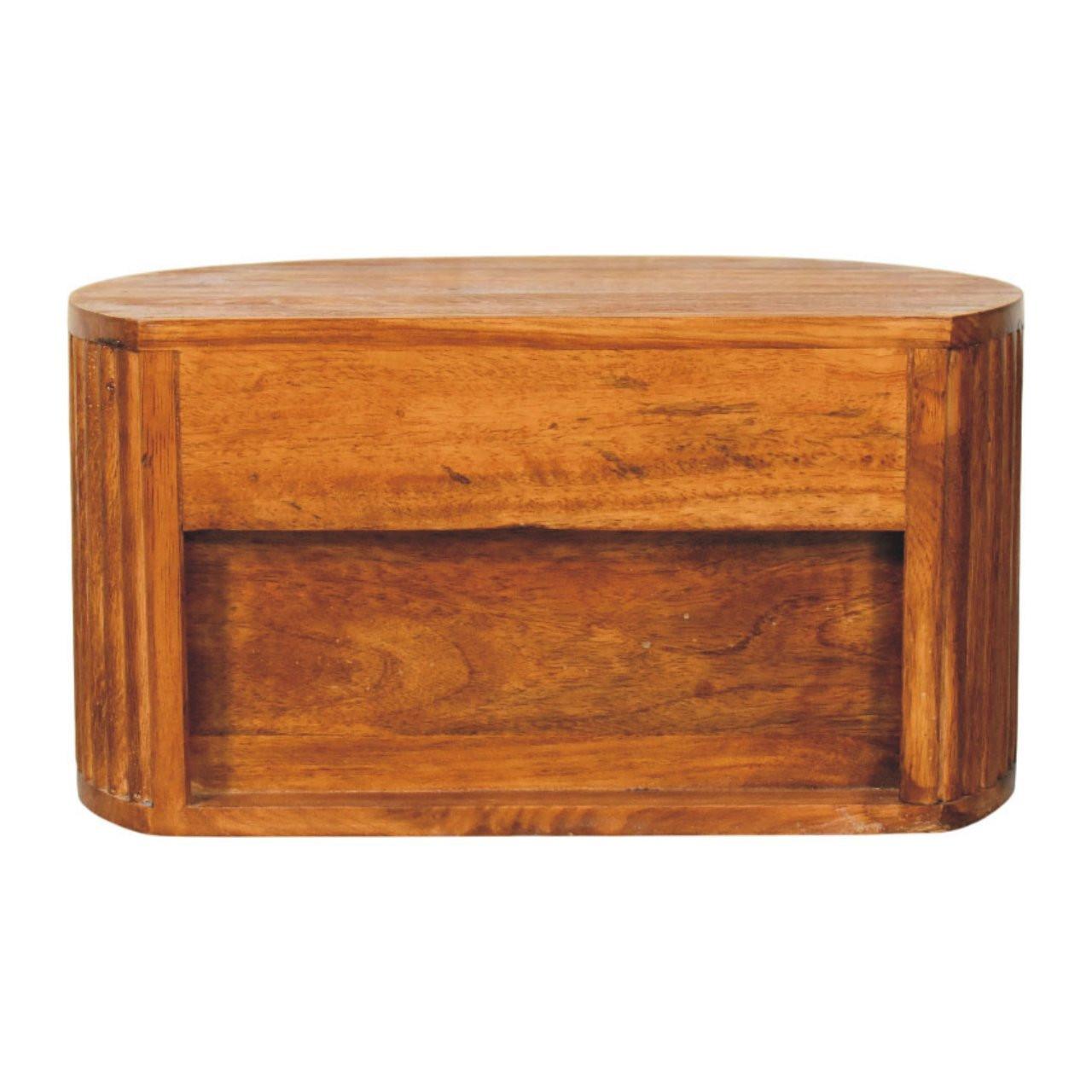 Artisan Furniture Solid Wood Nightstand for Bedrooms.