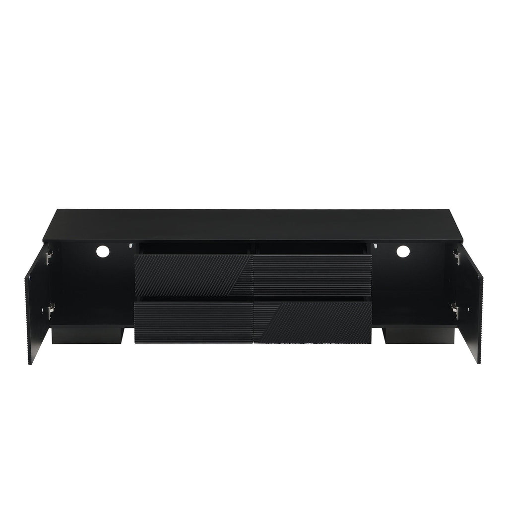 Modern TV Stand for TVs up to 75 Inches with Storage.