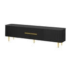 Minimalist TV Stand for 85 Inch TVs - Spacious Media Console.