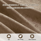3-Seater Pet-friendly Velvet Sofa with Tassel Fringe Skirt.