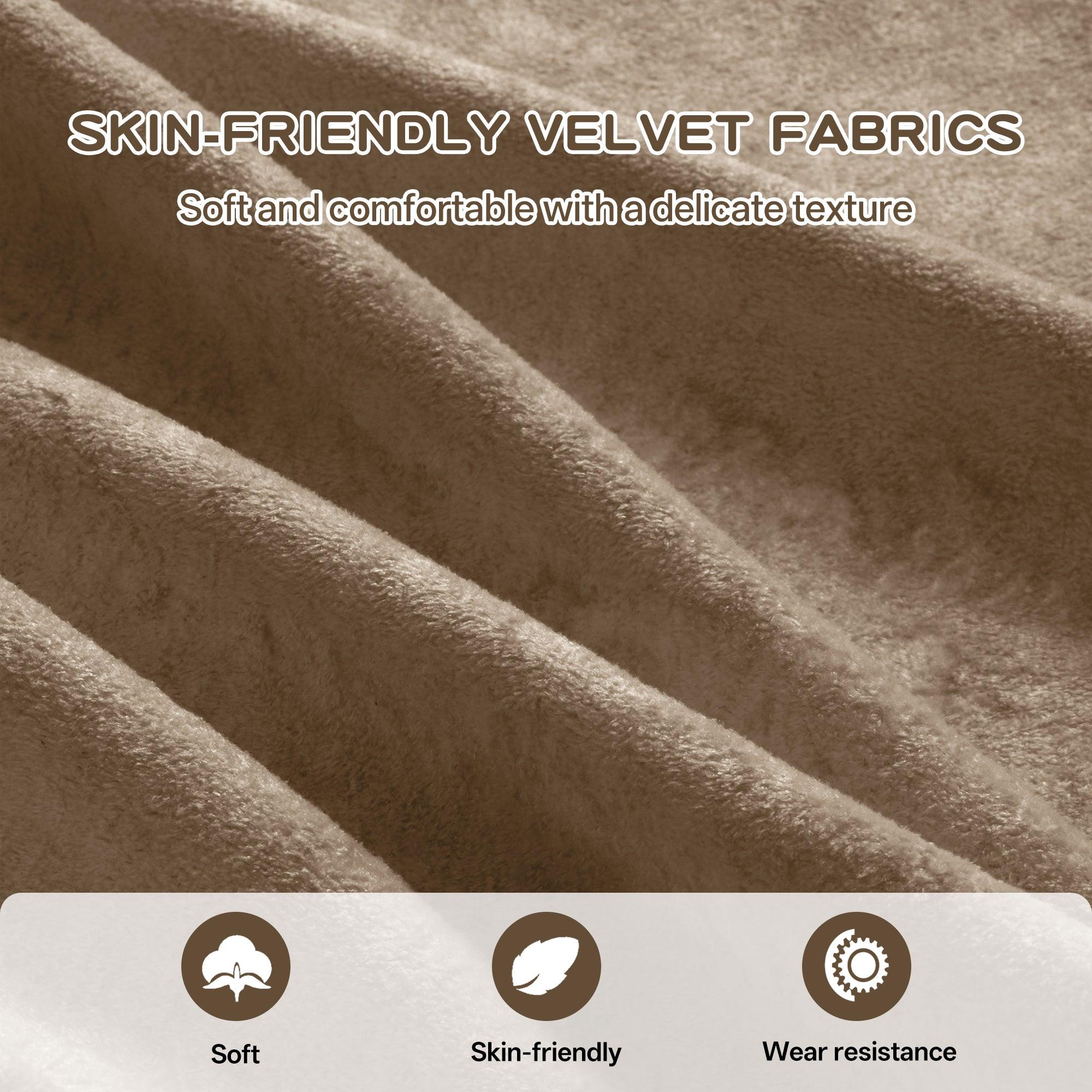 4-Seater Cloud Modular Sectional Sofa with Ottomans.